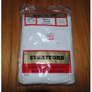 希少！ 推定60年代 デッドストック未開封袋入り STRATFORD Tシャツ